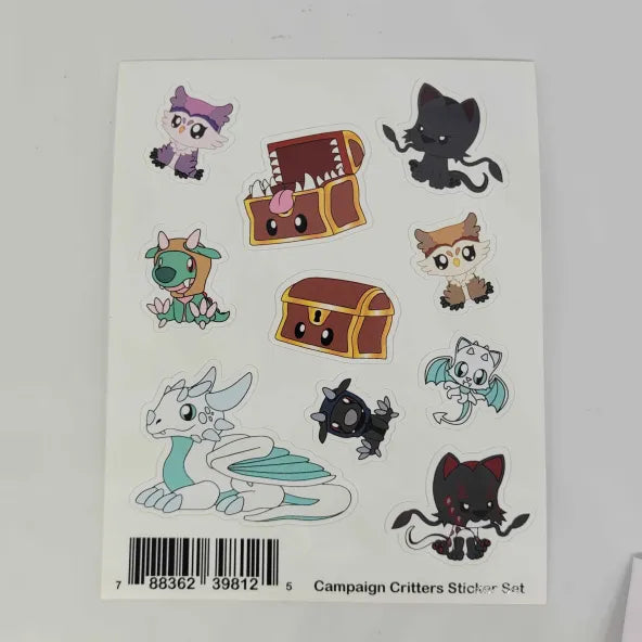 Campaign Critters Vinyl Sticker Set