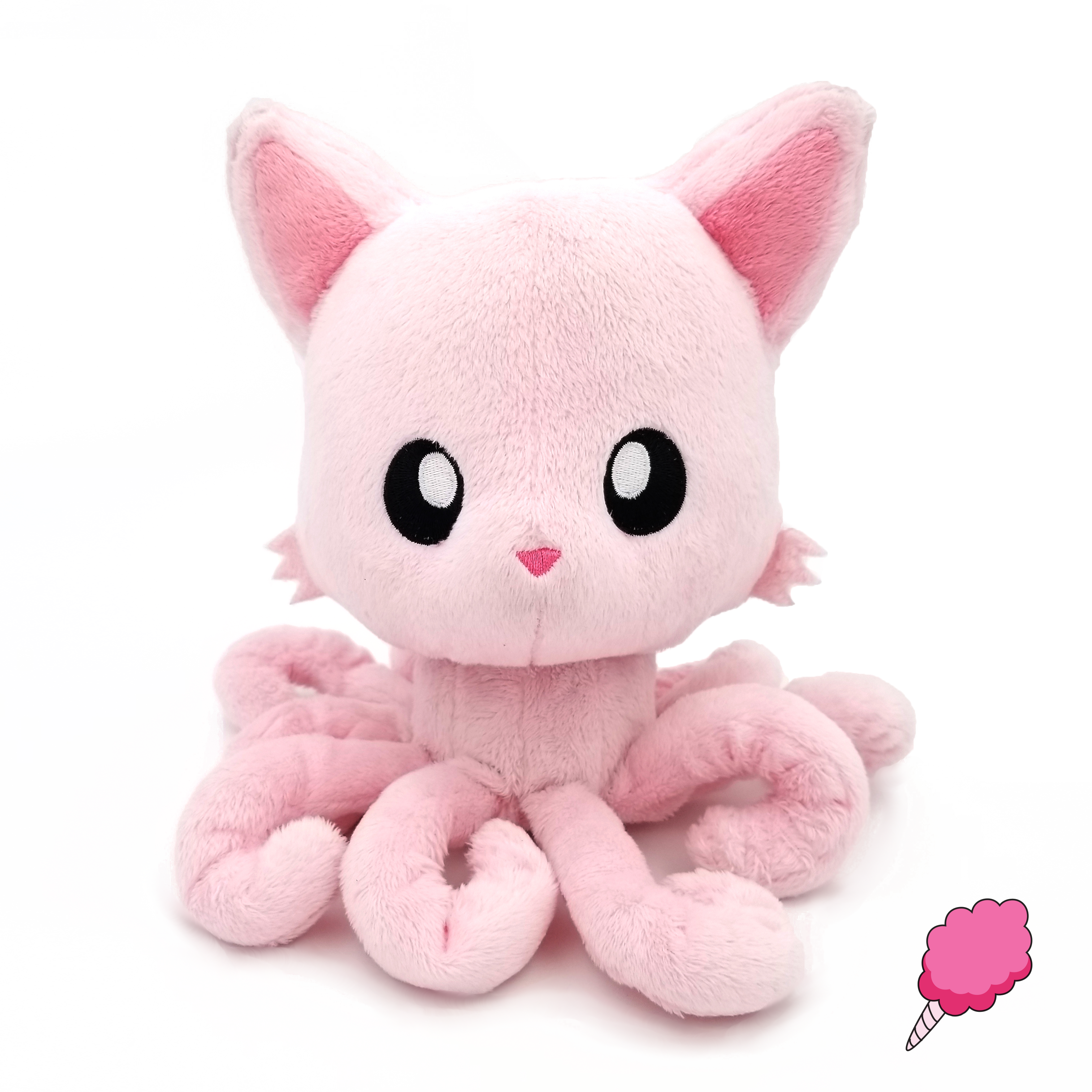 Cotton Candy Scented Pink Tentacle Kitty