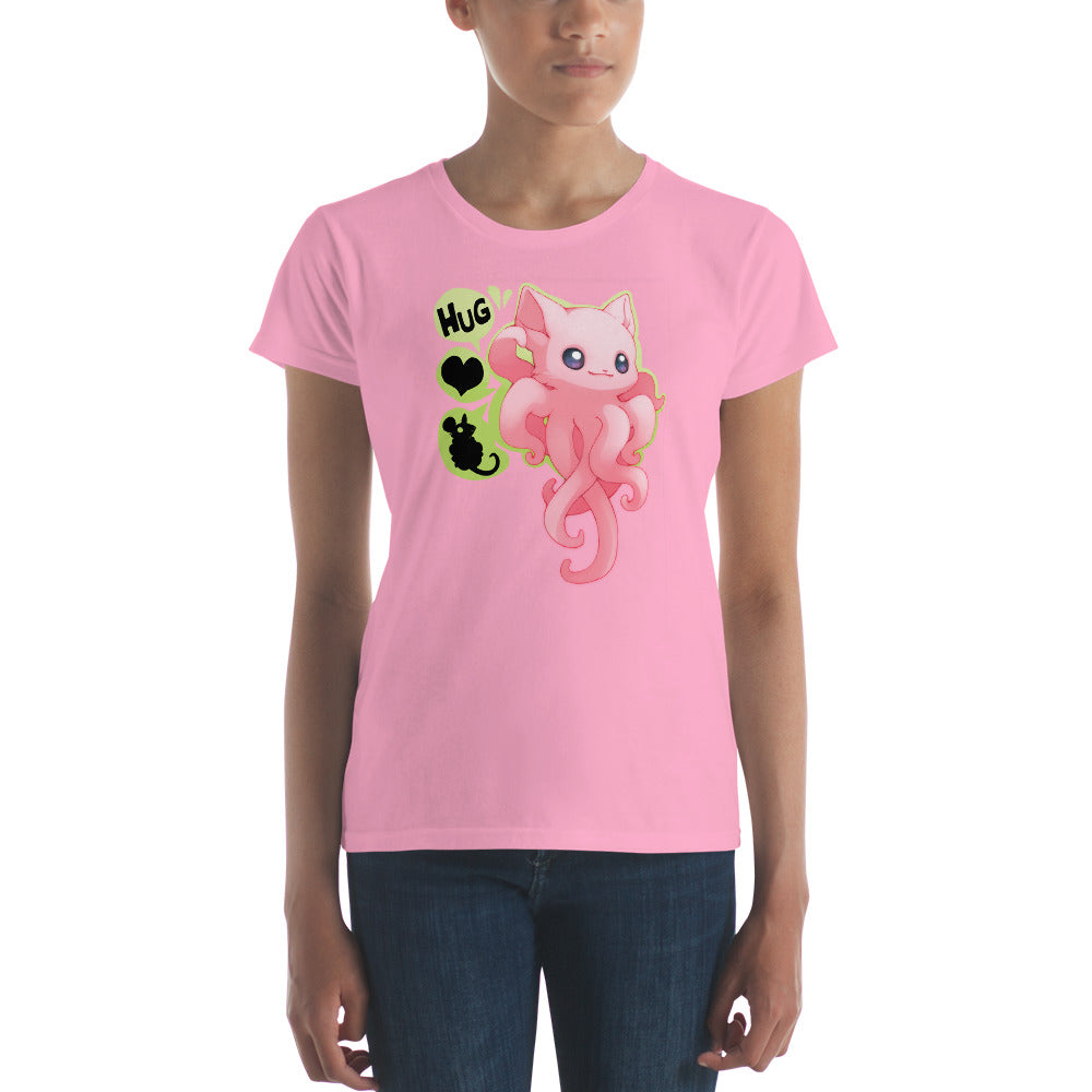 Hugs Love Cotton Candy Mice Women's short sleeve t-shirt