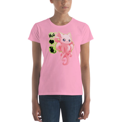 Hugs Love Cotton Candy Mice Women's short sleeve t-shirt