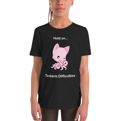 Tentacle Difficulties Youth Short Sleeve T-Shirt