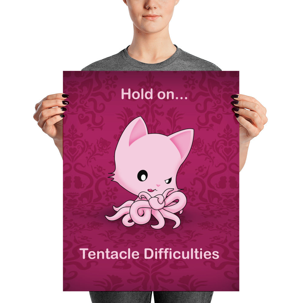 Tentacle Difficulties Poster