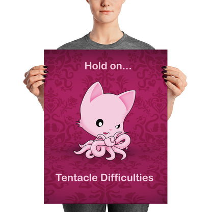 Tentacle Difficulties Poster