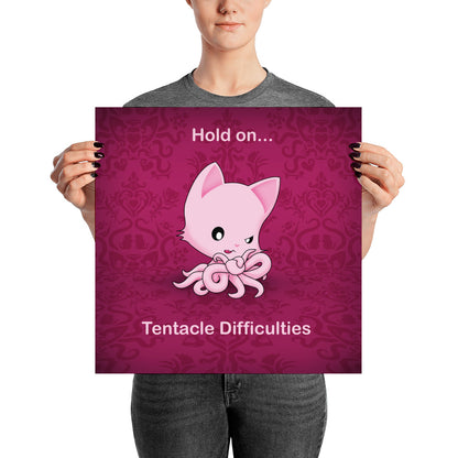 Tentacle Difficulties Poster