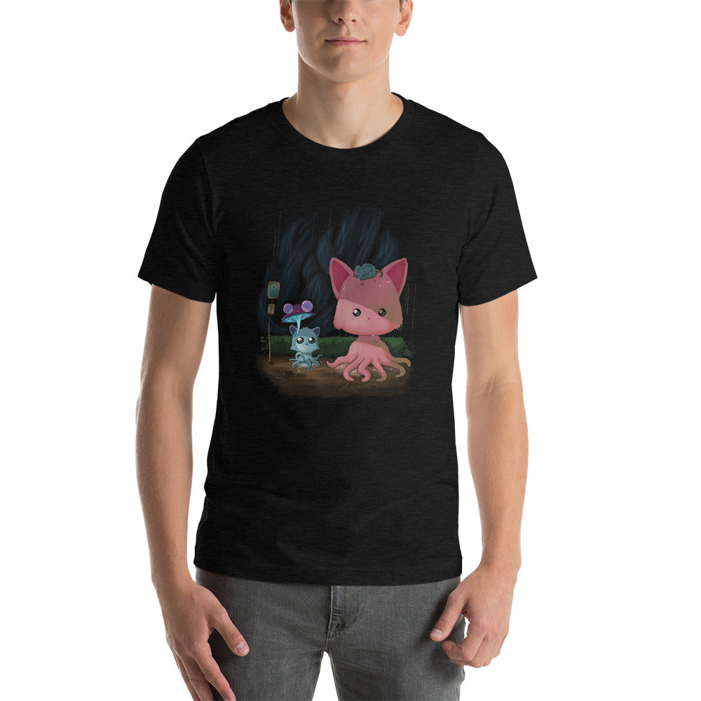 My Neighbor Tentacle Kitty Short-Sleeve Unisex T-Shirt