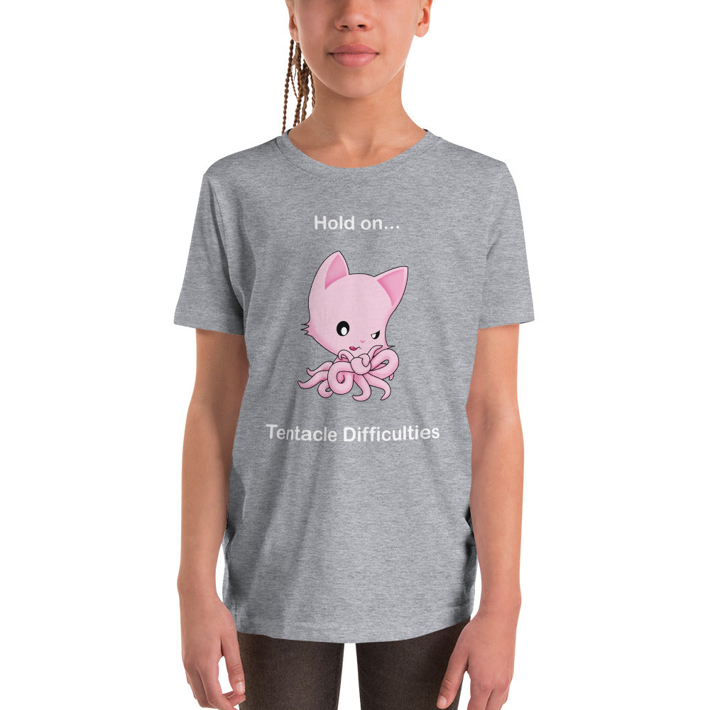 Tentacle Difficulties Youth Short Sleeve T-Shirt