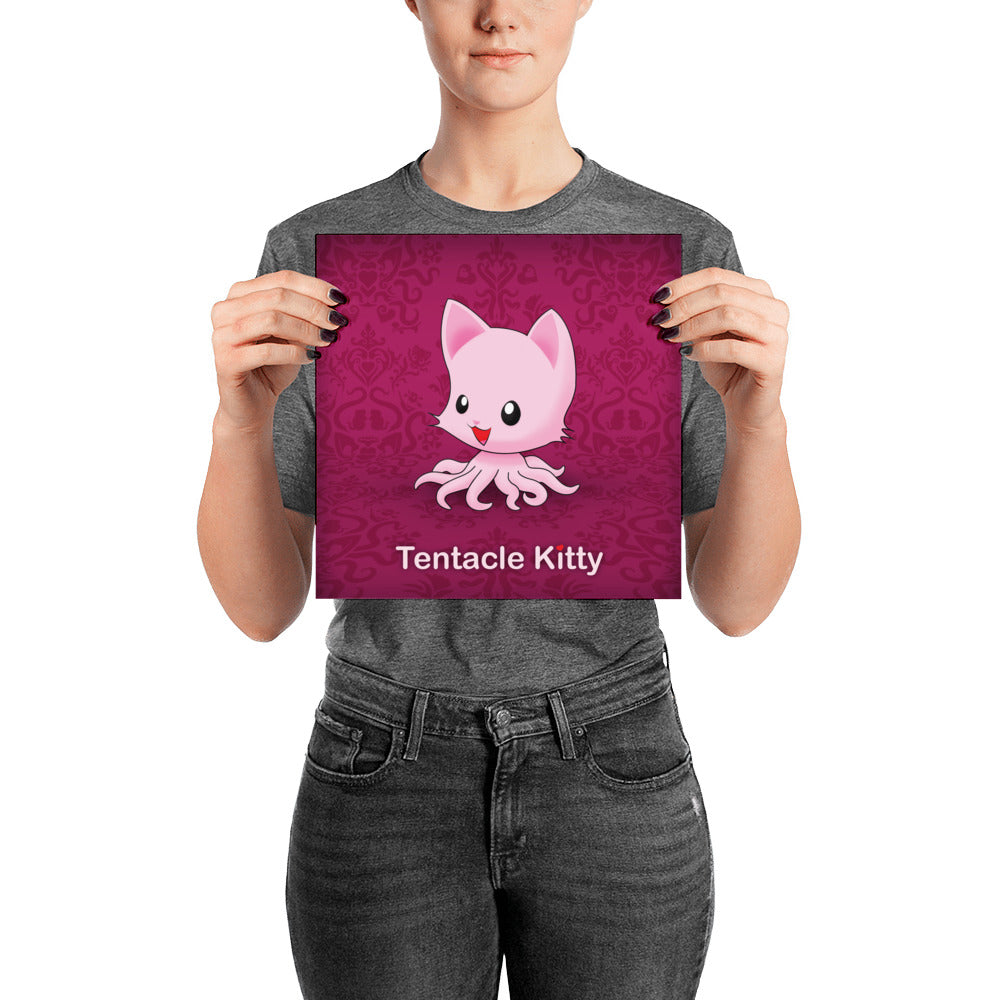 Tentacle Kitty Poster