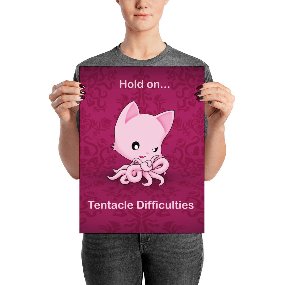 Tentacle Difficulties Poster