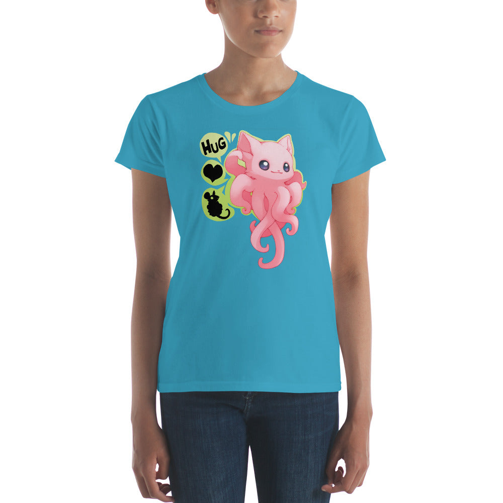 Hugs Love Cotton Candy Mice Women's short sleeve t-shirt