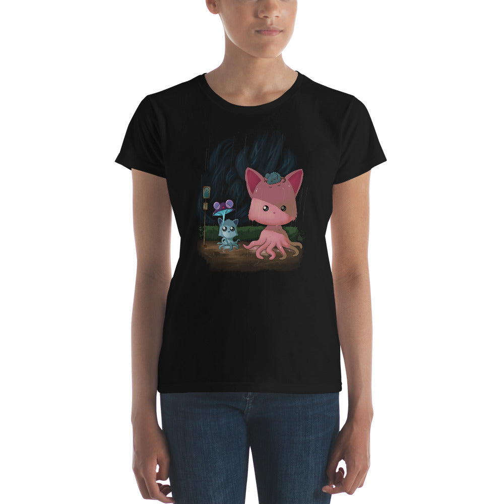 My Neighbor Tentacle Kitty Women's short sleeve t-shirt