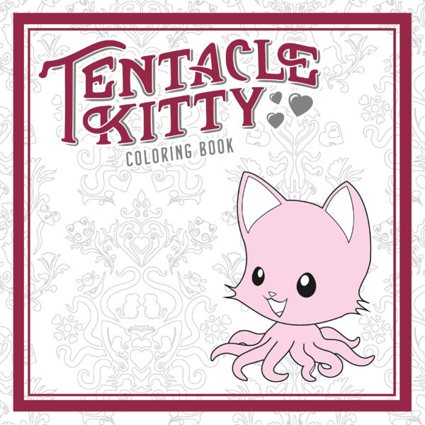 Coloring Book Tentacle Kitty