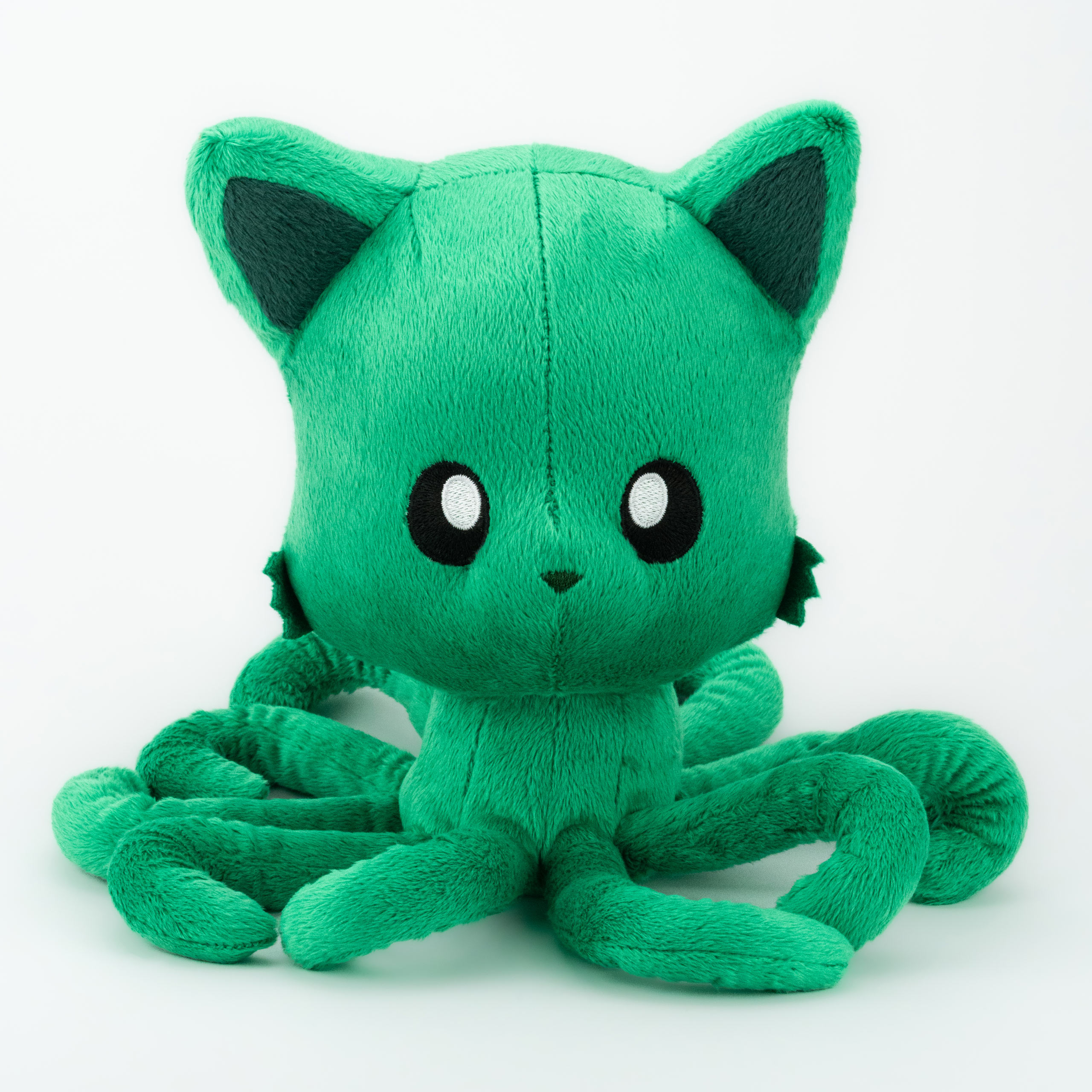 Emerald Green Tentacle Kitty - Tentacle Kitty